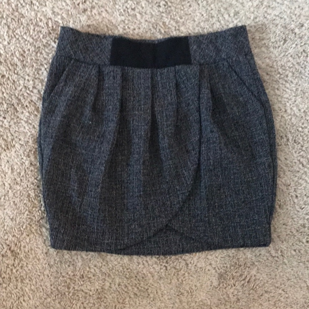 Gray skirt